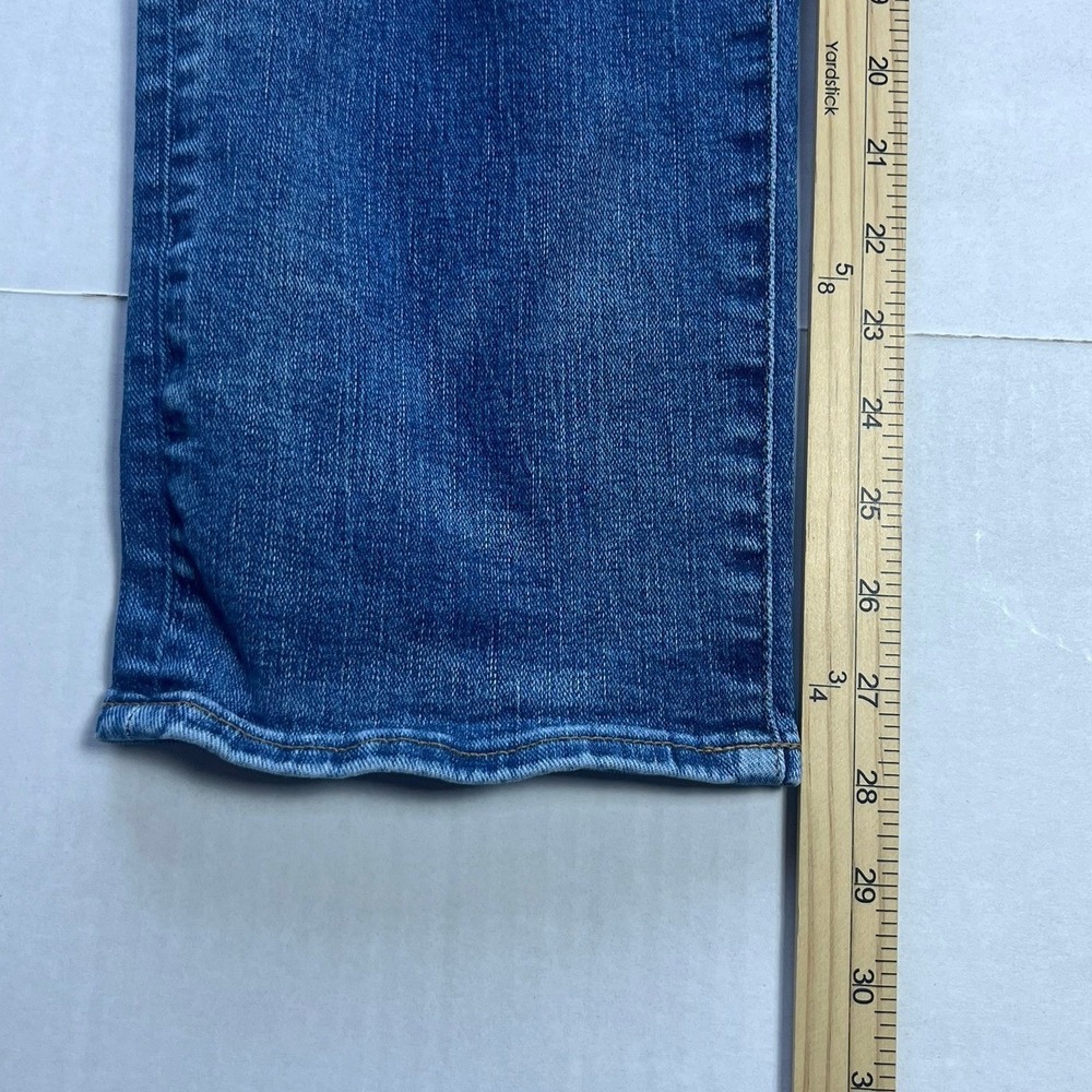 American Eagle Men Athletic Straight Airflex+ Jeans Dark Wash Denim Pants 32x30 - Picture 6 of 7